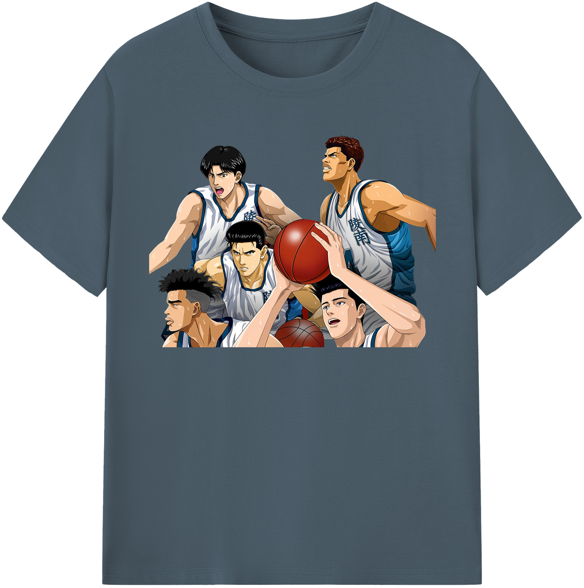 （画像用） SLAM DUNK／スラムダンク 綿100％半袖Tシャツ（フロントプリント）